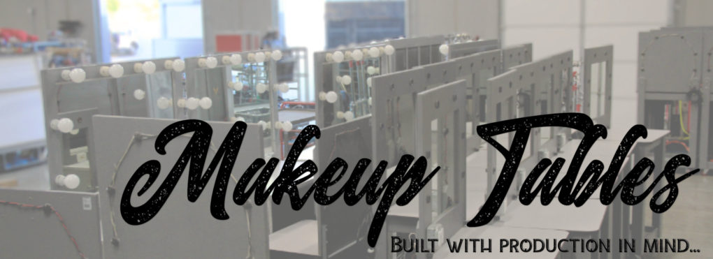 Makeup Table Rentals Las Vegas | JR Lighting