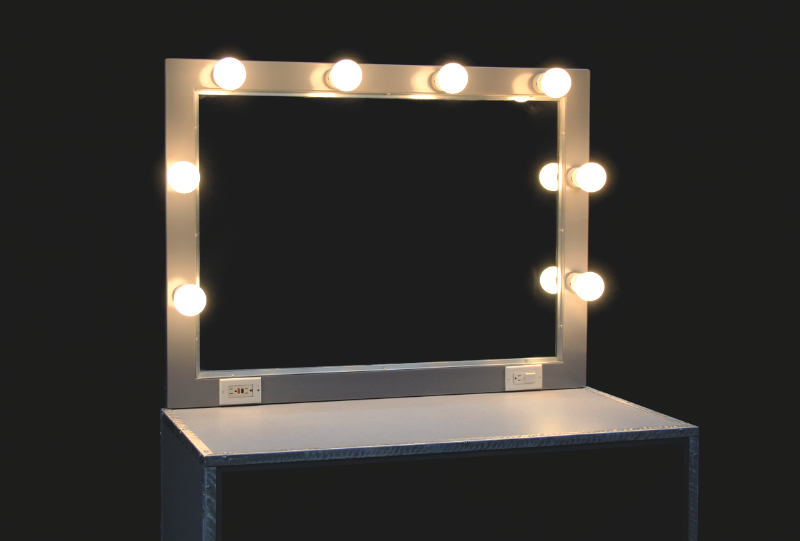 Back Stage Makeup Table Rentals Las Vegas | JR Lighting