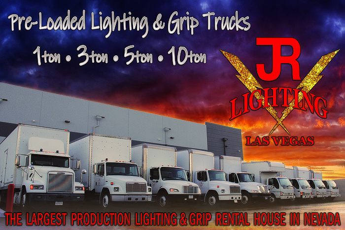 JR Lighting - pre-loaded Lighting and Grip Trucks